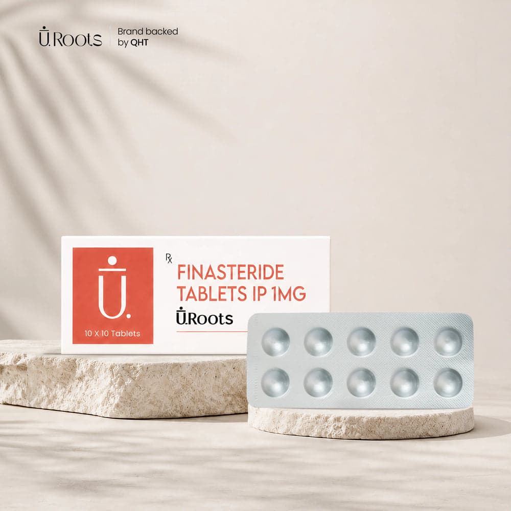 URoots Finasil Tablets IP 1mg for Men