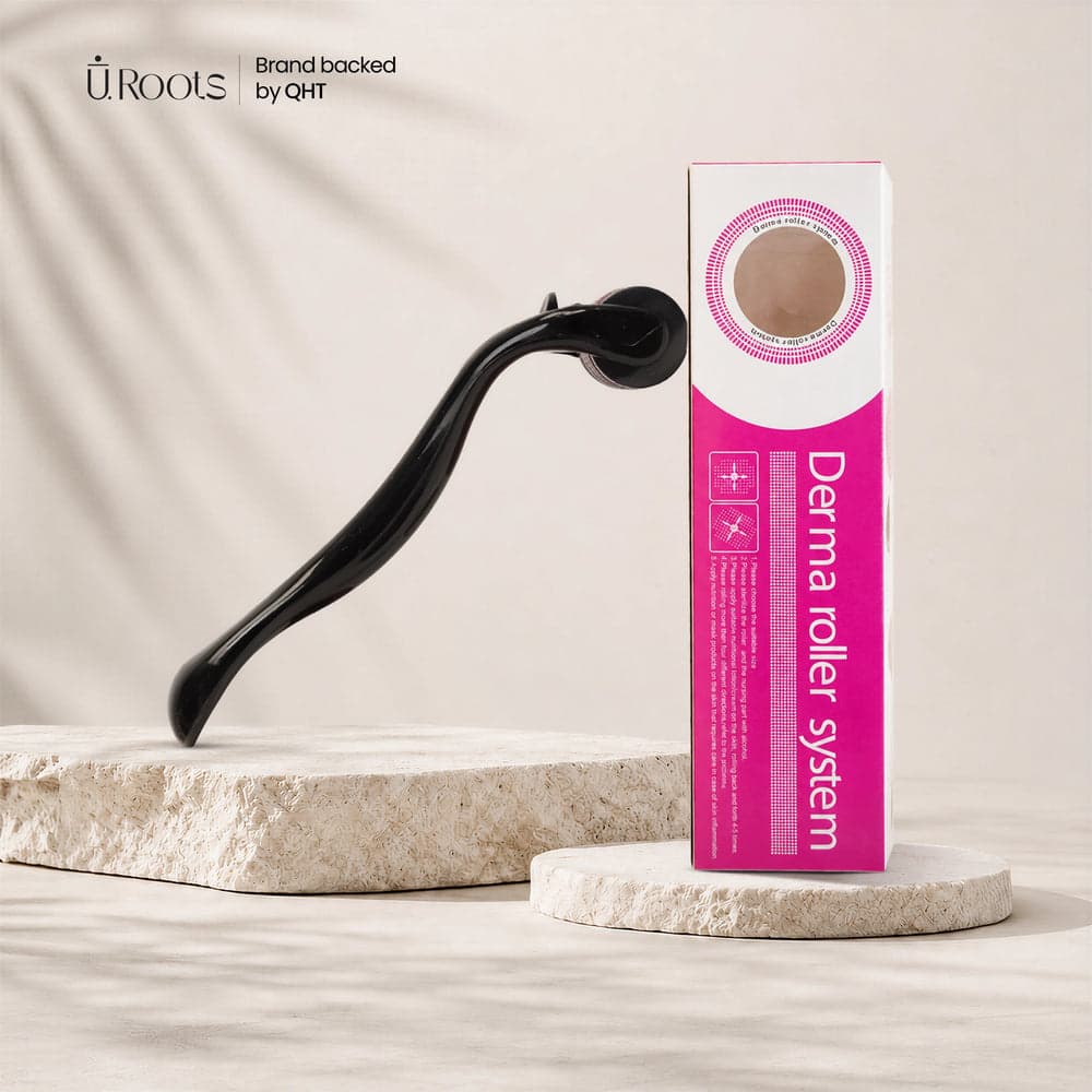 URoots 1.0mm Scalp Activation Roller for Men